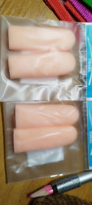 Фотография покупателя товара Напальчники для защиты пальцев, силиконовые, 2 шт, цвет бежевый - Фото 6