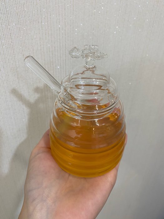 Фотография покупателя товара Баночка стеклянная для мёда и варенья Magistro «Пчёлка», 280 мл, 8×12 см - Фото 6
