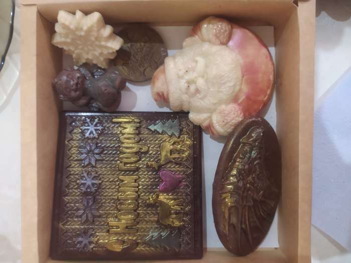 Фотография покупателя товара Пластиковая форма для мыла «Новый год! Снежинка» 5.5х5.7 см - Фото 1