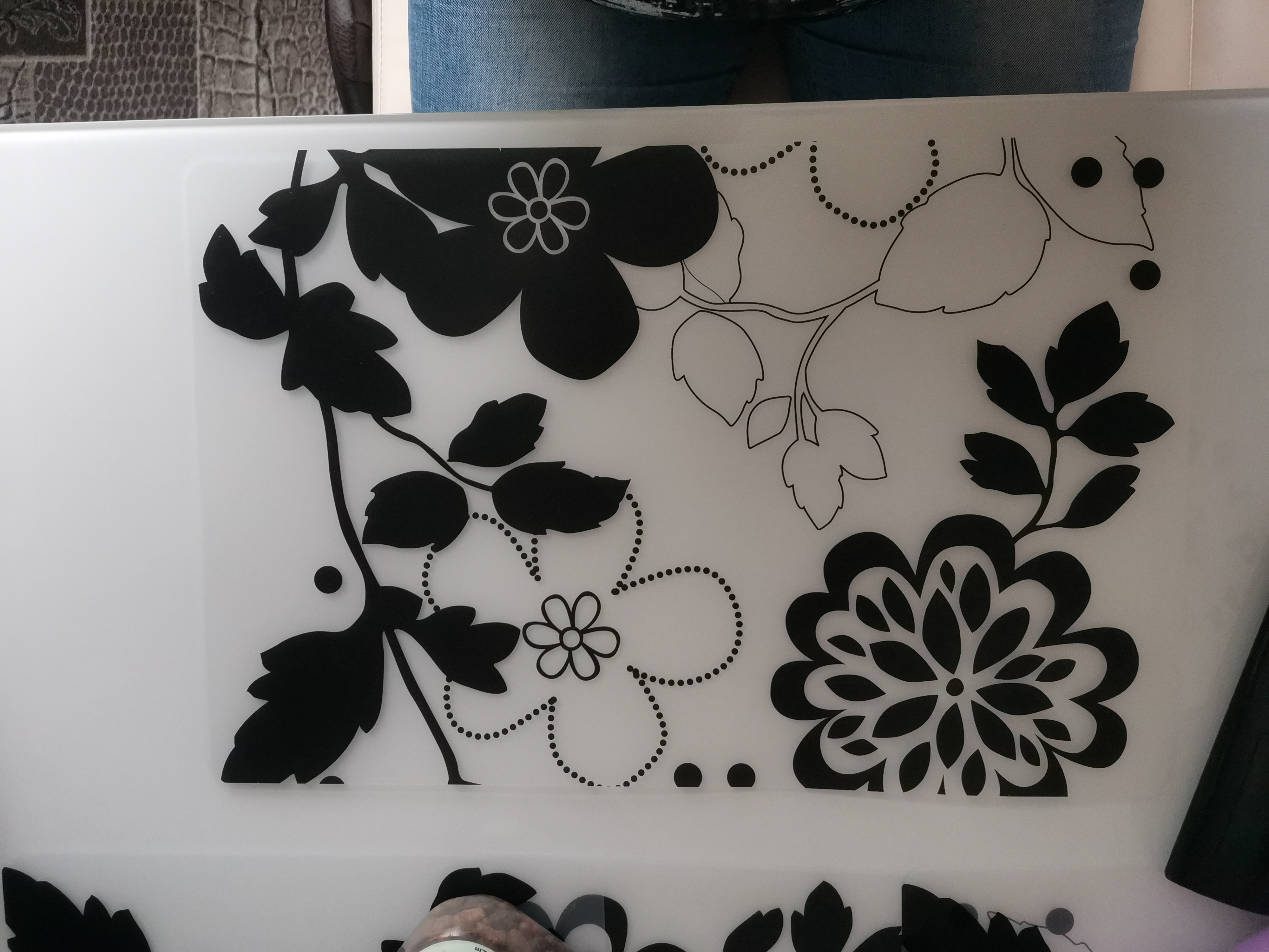 Фотография покупателя товара Салфетка сервировочная на стол «Цветы», 41×28 см
