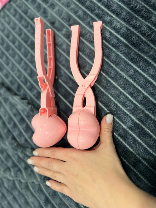 Фотография покупателя товара Снежколеп - песколеп «Сердечко», МИКС - Фото 2