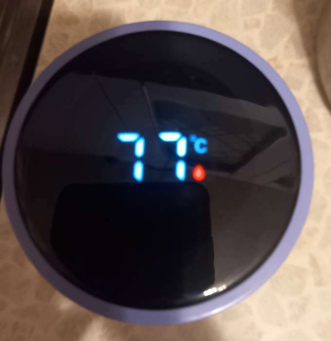 Фотография покупателя товара Термос с индикатором температуры Mode Forrest, 500 мл черный, сохраняет тепло 8-10 ч - Фото 1