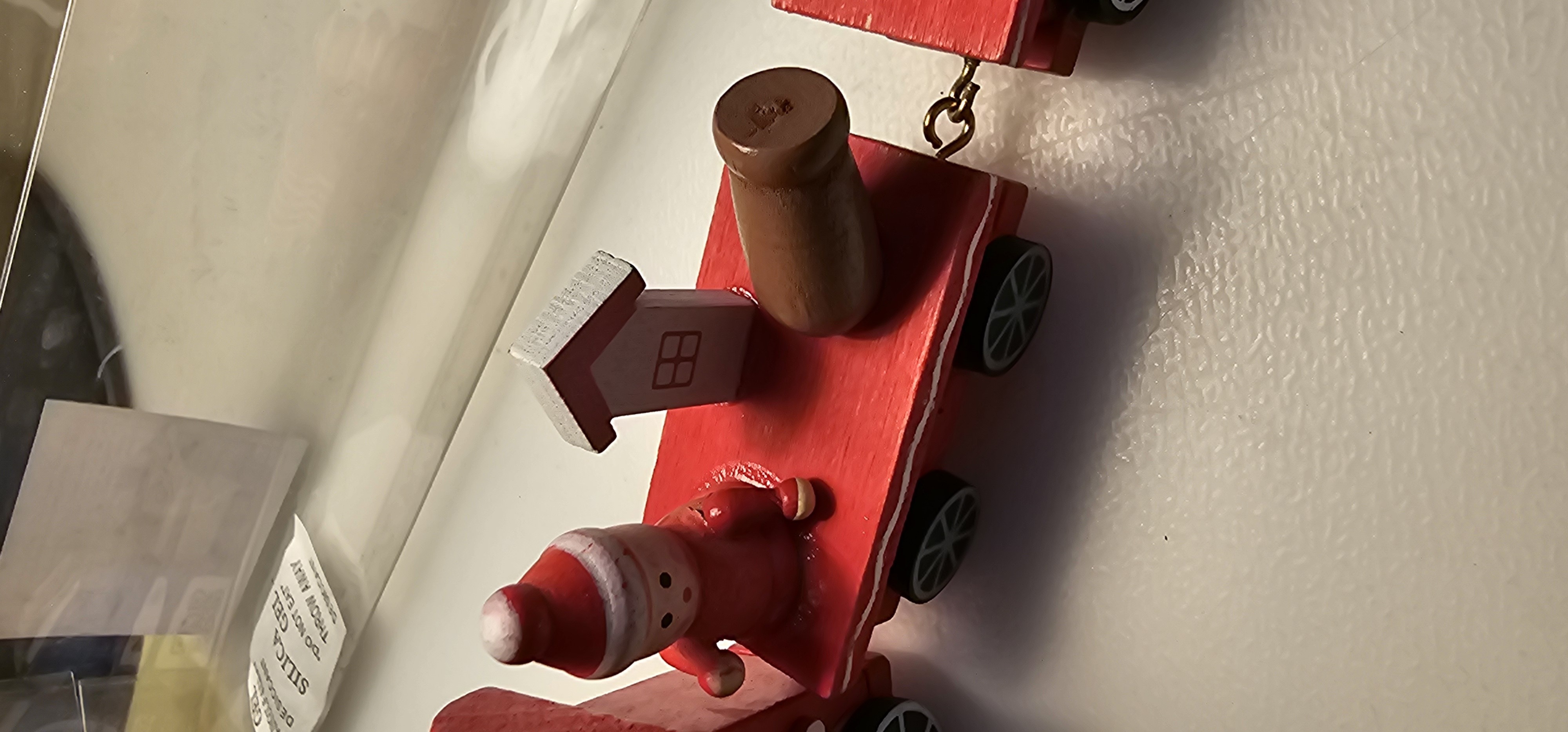 Фотография покупателя товара Сувенир «Новогодний поезд», 24,5 см - Фото 9