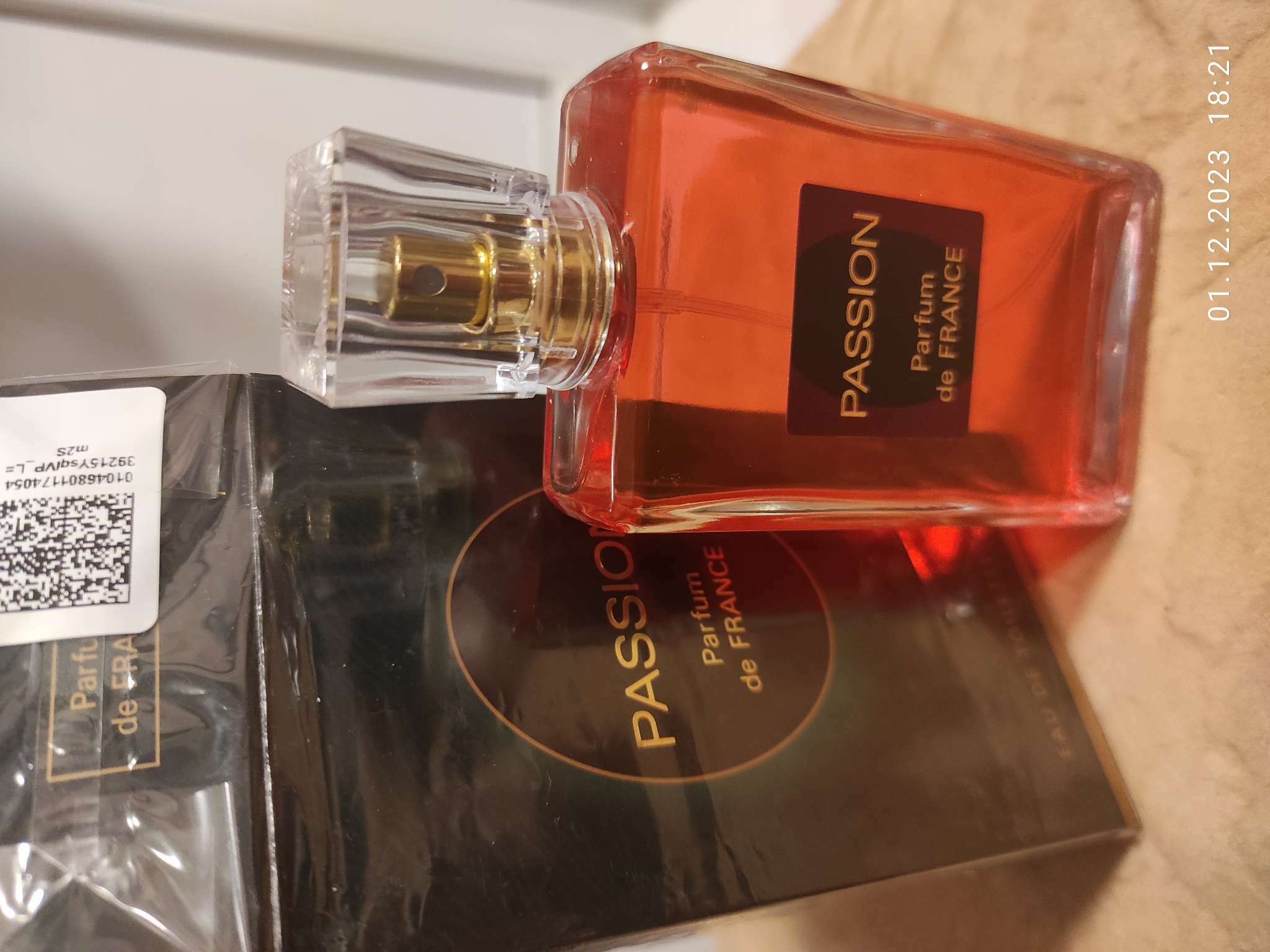 Фотография покупателя товара Туалетная вода женская Parfum de France Passion, 60 мл (по мотивам Poison (C.Dior)