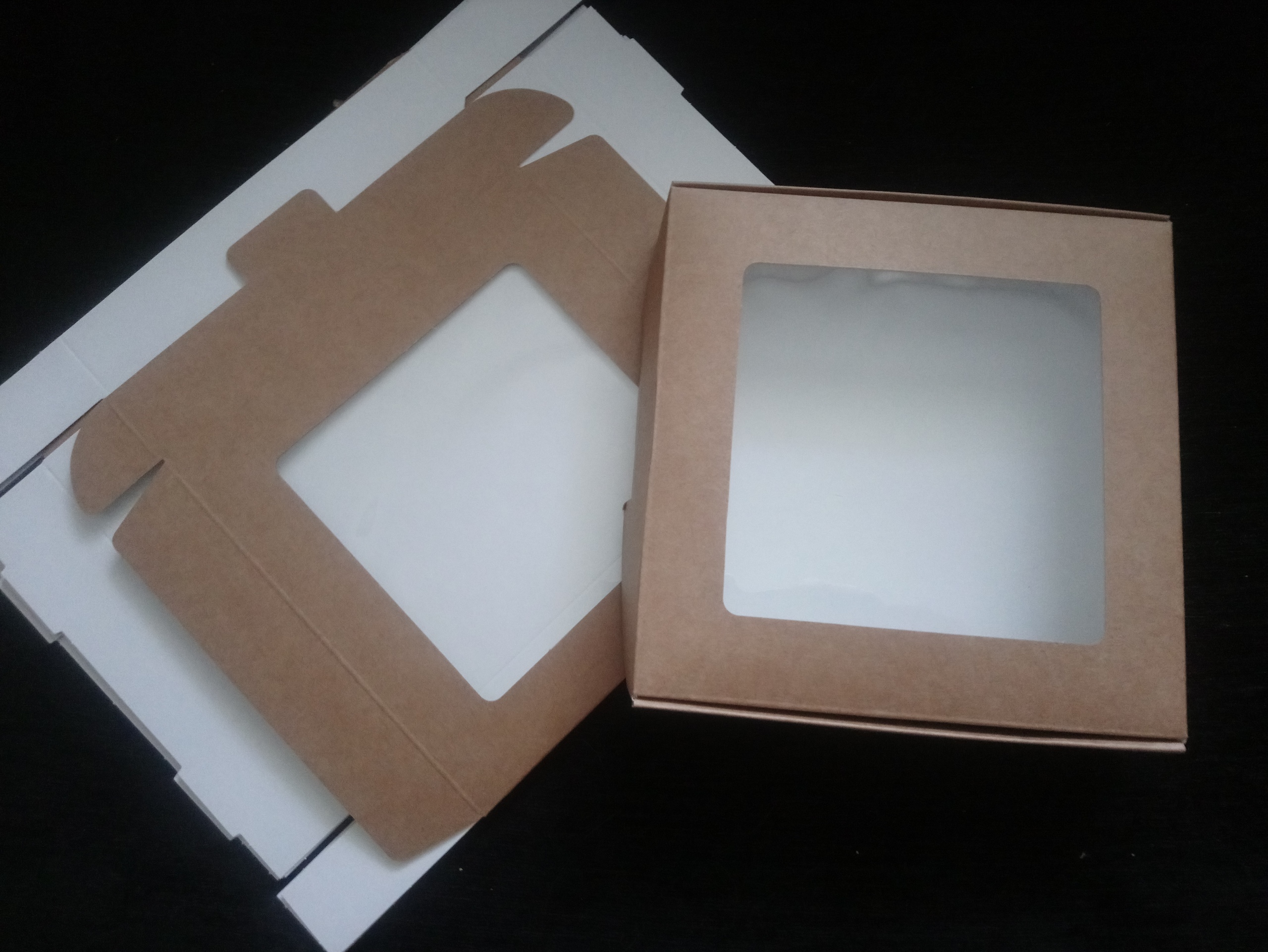 Фотография покупателя товара Коробка самосборная бесклеевая, крафт 16 х 16 х 3 см - Фото 9