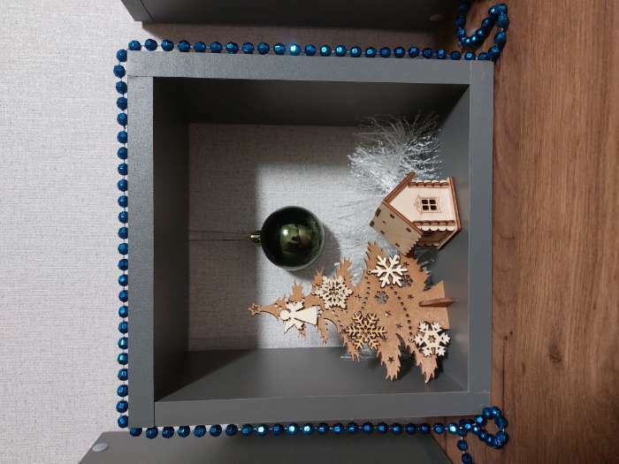 Фотография покупателя товара Ёлочные игрушки «Олень», шары новогодние, 12 шт., набор d=6 см, зелёный - Фото 2