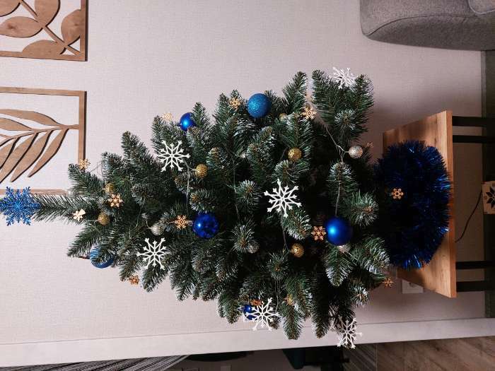 Фотография покупателя товара Набор ёлочных игрушек «Снежинки», заготовки для творчества, 6 видов, 24 шт., размер 3×3 см - Фото 5