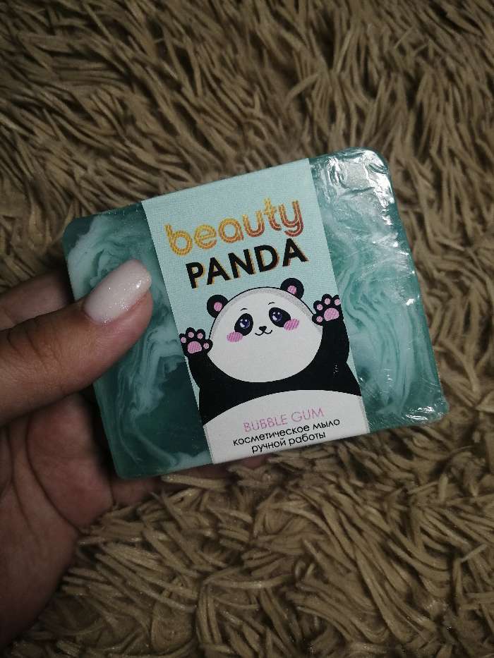 Фотография покупателя товара Мыло Beauty PANDA, с ароматом любимой жвачки