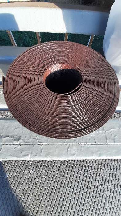 Фотография покупателя товара Лента бордюрная, 0.15 × 10 м, толщина 1.2 мм, пластиковая, коричневая, Greengo