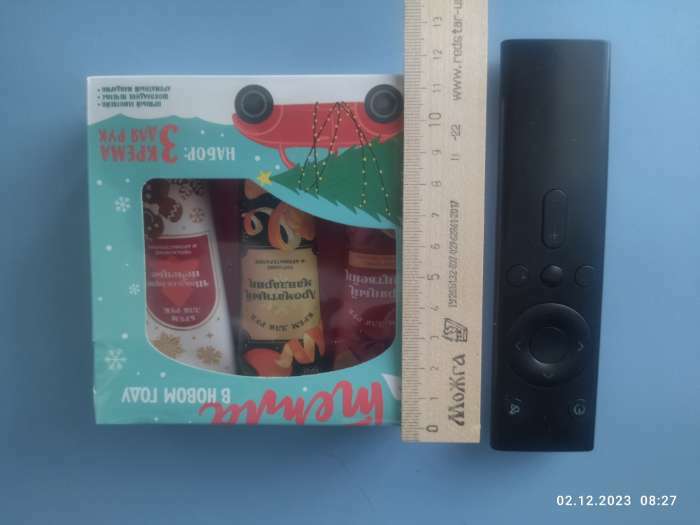 Фотография покупателя товара Подарочный набор косметики «Тепла в Новом году!», крем для рук 3 шт, ЧИСТОЕ СЧАСТЬЕ