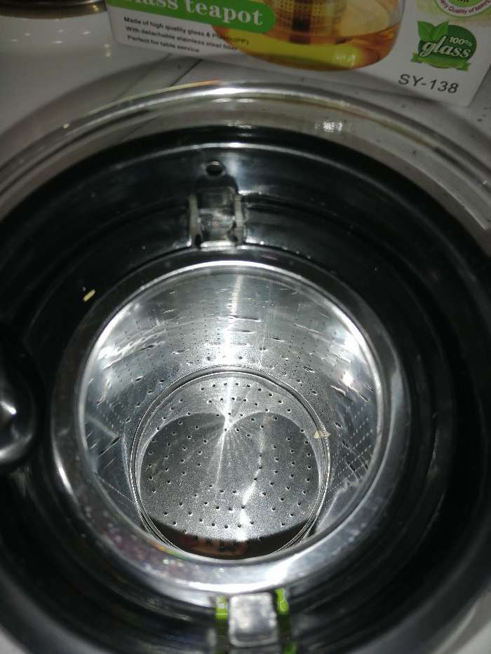 Фотография покупателя товара Чайник стеклянный заварочный «Джулиан», 700 мл, с металлическим ситом, цвет МИКС