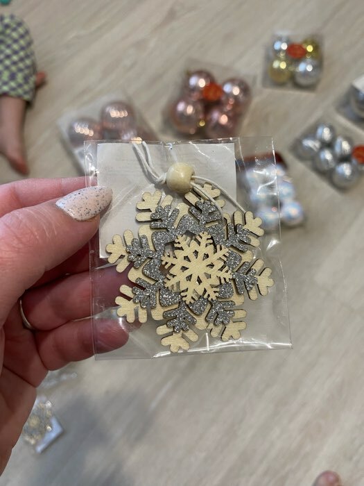 Фотография покупателя товара Елочная игрушка «Резная снежинка» МИКС - Фото 14