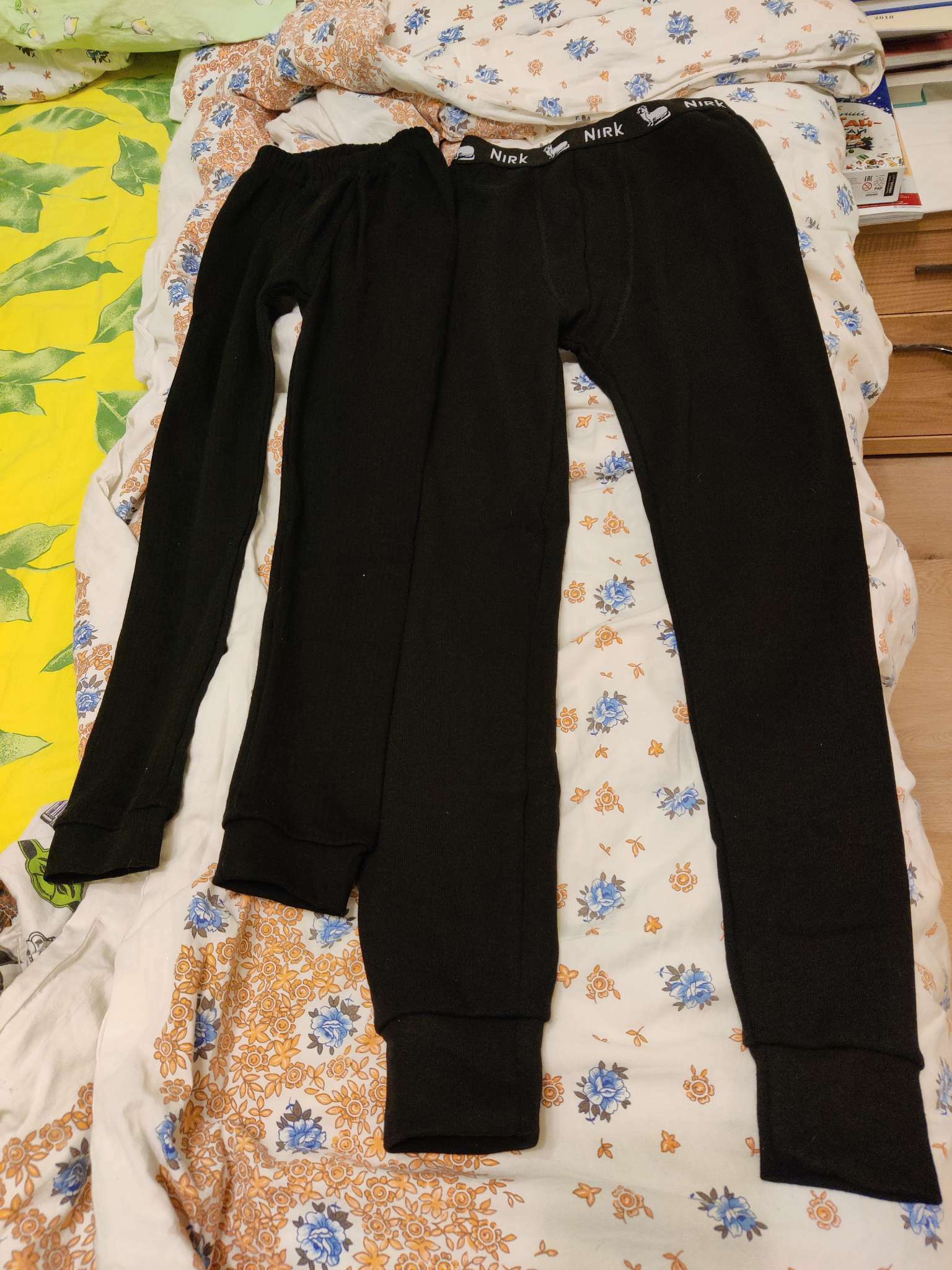 Фотография покупателя товара Термобельё для мальчика (кальсоны), цвет черный, рост 152 см - Фото 2
