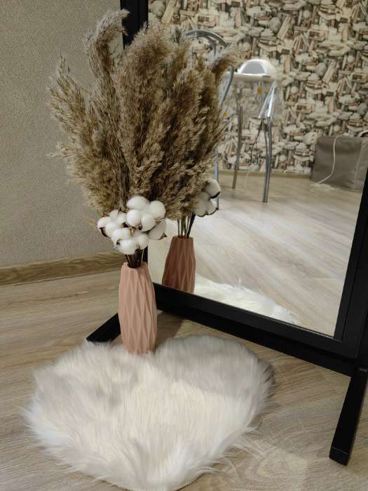 Фотография покупателя товара Сухоцветы «Камыш», h=80 см, (фасовка 5 шт., цена за 1 шт.), бежевые - Фото 10