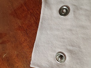 Фотография покупателя товара Кнопки рубашечные, открытые, d = 9,5 мм, 100 шт, цвет серебряный
