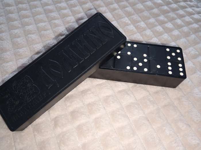 Фотография покупателя товара Домино классическое «Советское», 28 шт. - Фото 1