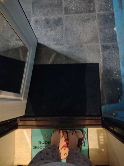 Фотография покупателя товара Коврик влаговпитывающий придверный Доляна «Любимцы», без окантовки, 39×59 см - Фото 2