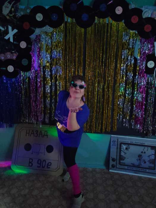 Фотография покупателя товара Карнавальные очки «Диско» - Фото 1