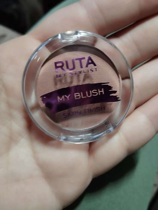 Фотография покупателя товара Румяна для лица Ruta My Blush, тон 02, пляжная красотка - Фото 5