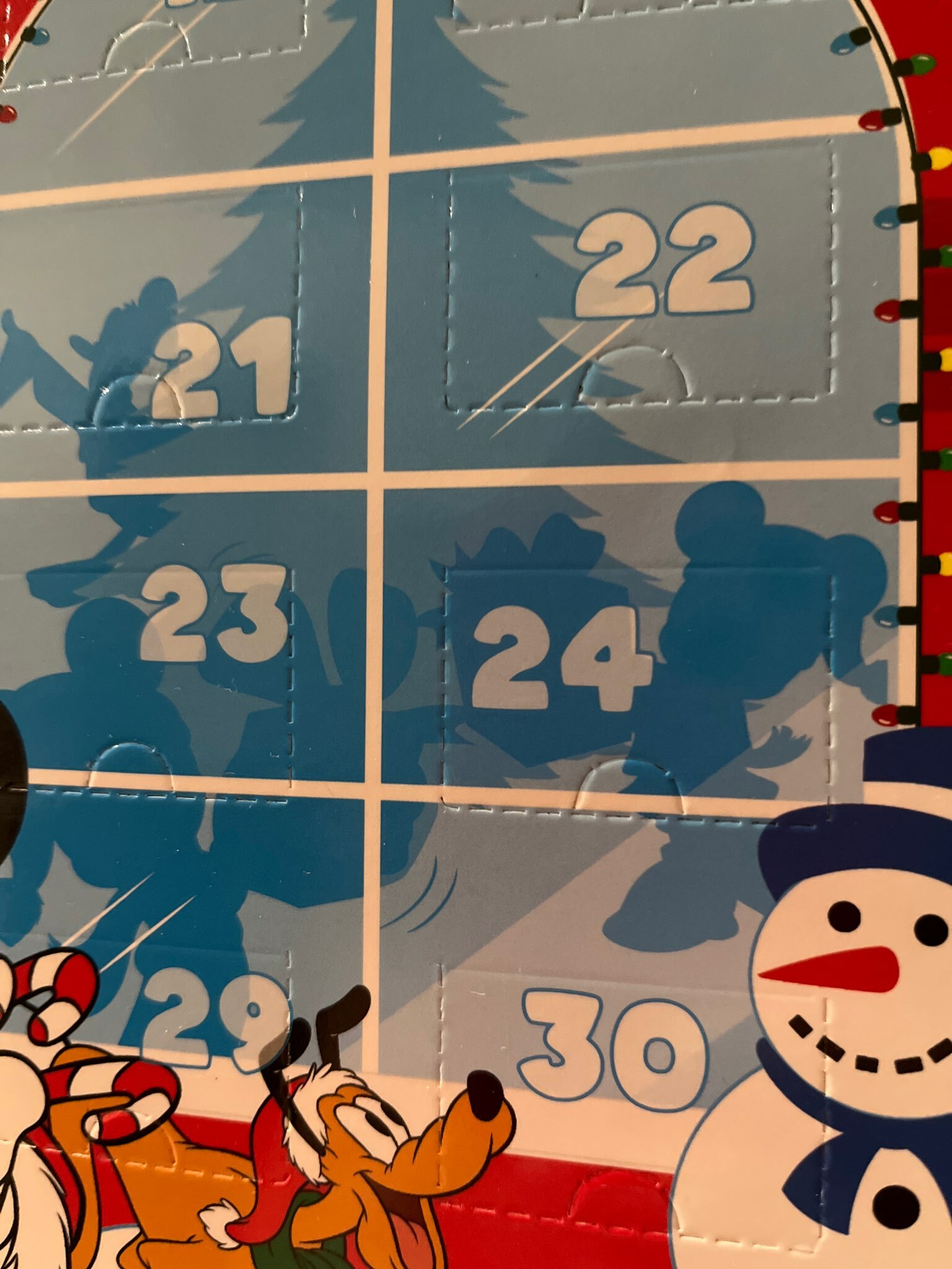 Фотография покупателя товара Адвент календарь с заданиями "Новый год", Микки Маус - Фото 2