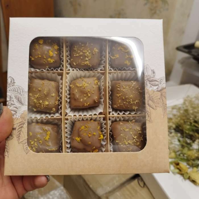 Фотография покупателя товара Коробка для конфет, кондитерская упаковка, 9 ячеек, «Любовь», 14.7×14.7×3.5 см - Фото 63