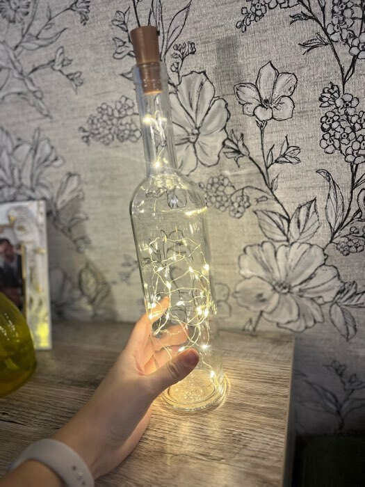 Фотография покупателя товара Бутылка «Оригинальная», 500 мл, h=30 см, цвет прозрачный - Фото 2