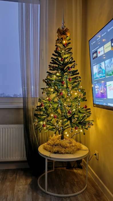 Фотография покупателя товара Ёлочные игрушки «Зима», шары новогодние, набор 6 шт., d=4 см, серебристый - Фото 6