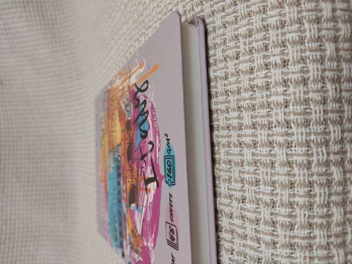 Фотография покупателя товара Скетчбук А5, 48 листов "Рим", твёрдая обложка, soft touch, выборочный лак, блок 160 г/м2 - Фото 3
