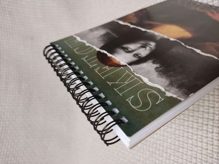 Фотография покупателя товара Скетчбук А5, 40 листов 190 г/м2 «Мона Лиза» - Фото 1