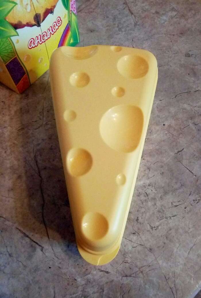 Фотография покупателя товара Контейнер для сыра, 19,8×10,6×7,5 см, цвет жёлтый - Фото 6