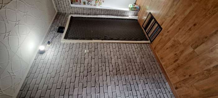 Фотография покупателя товара Бумажные обои «Кирпичи 301-07», 0.53×10.05 м, бежевый/коричневый/серый - Фото 8