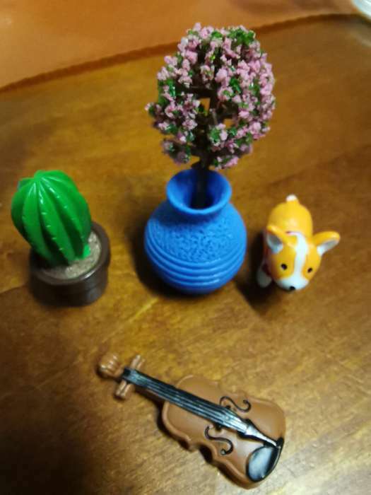 Фотография покупателя товара Фигурка для флорариума полистоун "Маленький кактус в горшке" 2,5 см - Фото 1