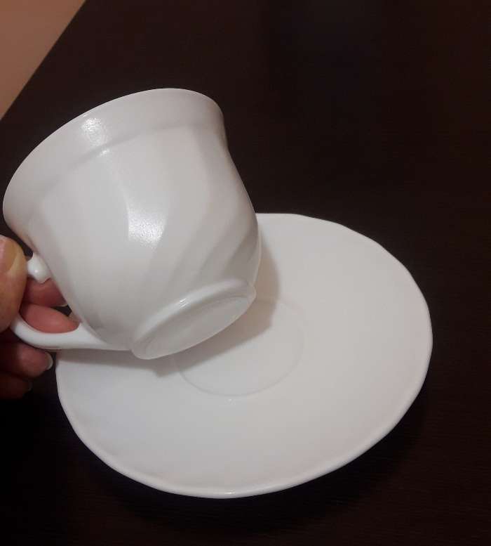 Фотография покупателя товара Сервиз чайный Luminarc Trianon, 220 мл, стеклокерамика, 6 персон, цвет белый - Фото 1