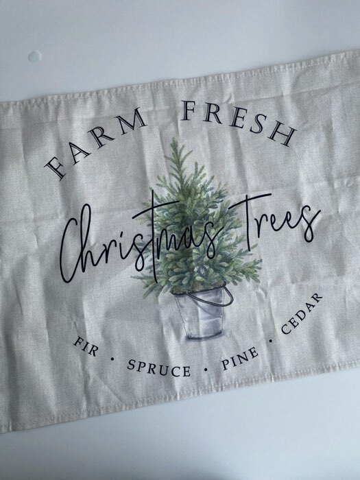 Фотография покупателя товара Полотенце «Этель» Christmas tree 40×73 см, 100% хл, саржа 190 г/м² - Фото 1