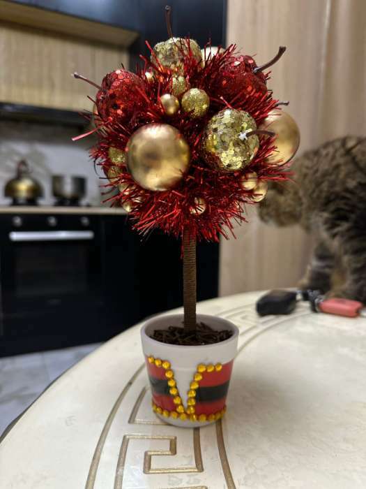 Фотография покупателя товара Набор для творчества «Новогоднее дерево своими руками» - Фото 2