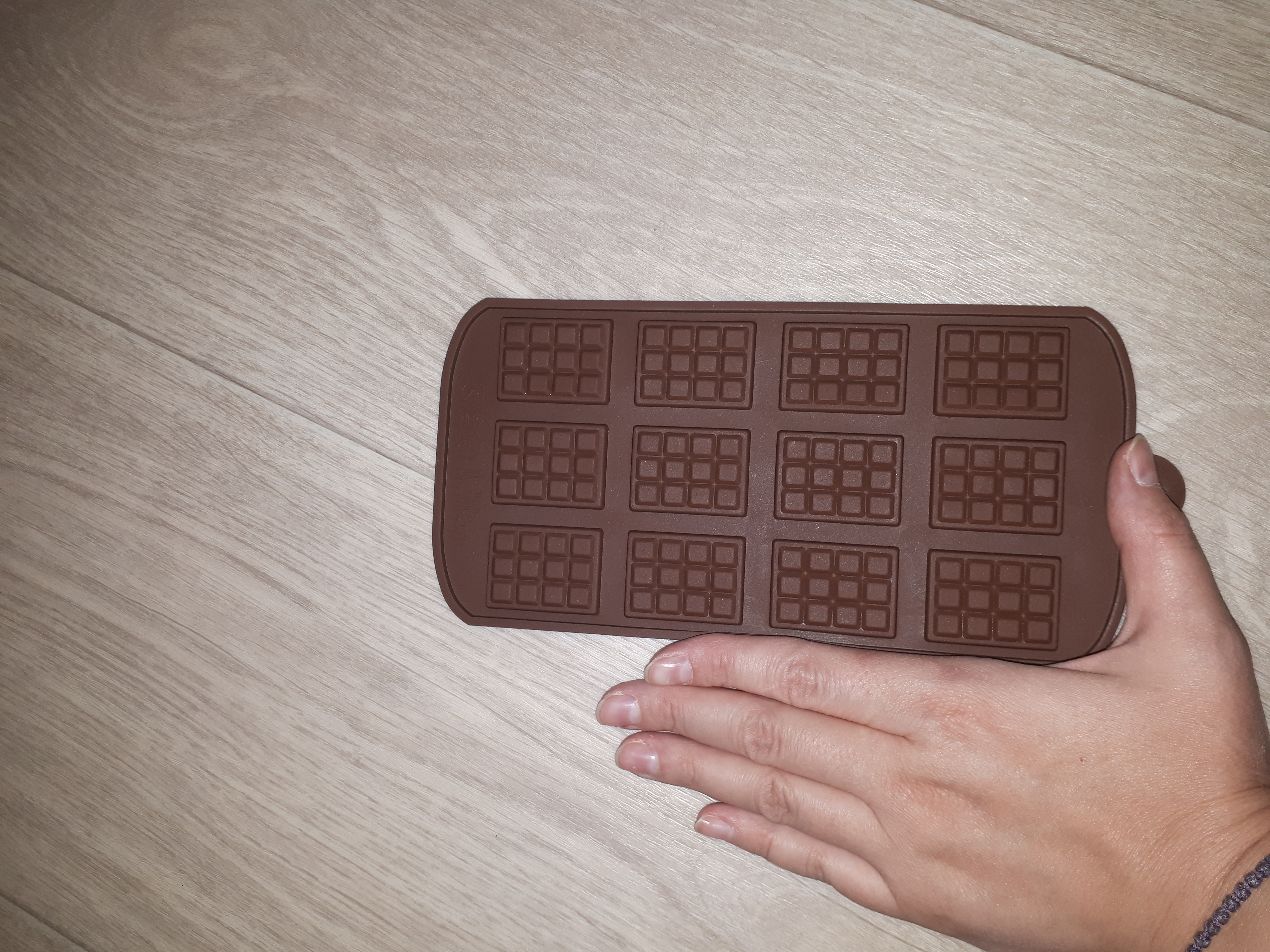 Фотография покупателя товара Форма для шоколада Доляна «Плитка», силикон, 21×11 см, 12 ячеек (2,7×3,9 см), цвет коричневый - Фото 59