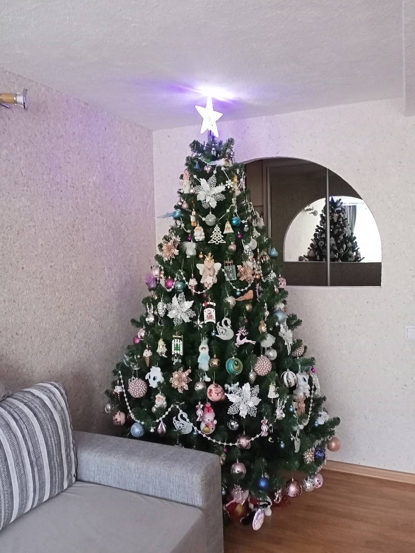 Фотография покупателя товара Ёлочные игрушки 4 шт. «Рожок мороженого» 4.5×10 см - Фото 9