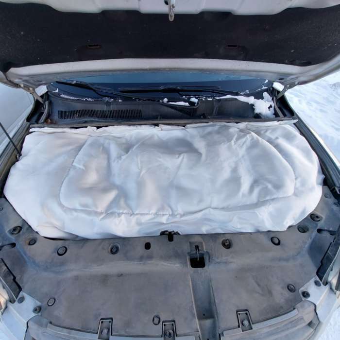 Фотография покупателя товара Автоодеяло для двигателя Cartage, 140 х 60 см, особо плотное - Фото 1