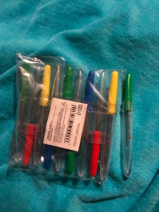 Фотография покупателя товара Вспарыватели с колпачком, 8.5 см, 10 шт., разноцветные - Фото 1