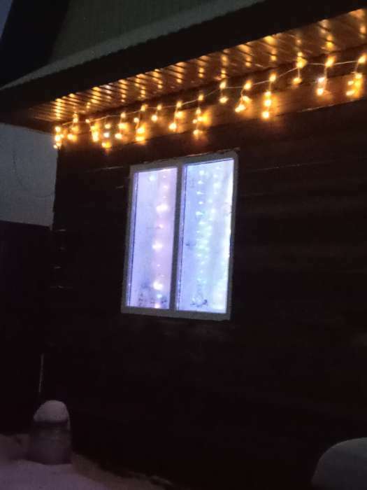 Фотография покупателя товара Гирлянда «Занавес» 2.8×3 м роса на крючках, с пультом, IP20, серебристая нить, 300 LED, свечение мульти, 8 режимов, USB - Фото 57