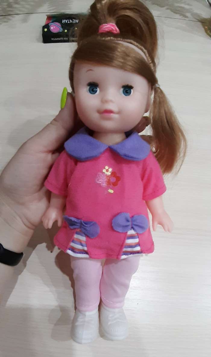 Фотография покупателя товара Кукла классическая «Маленькая Леди» в костюмчике - Фото 4