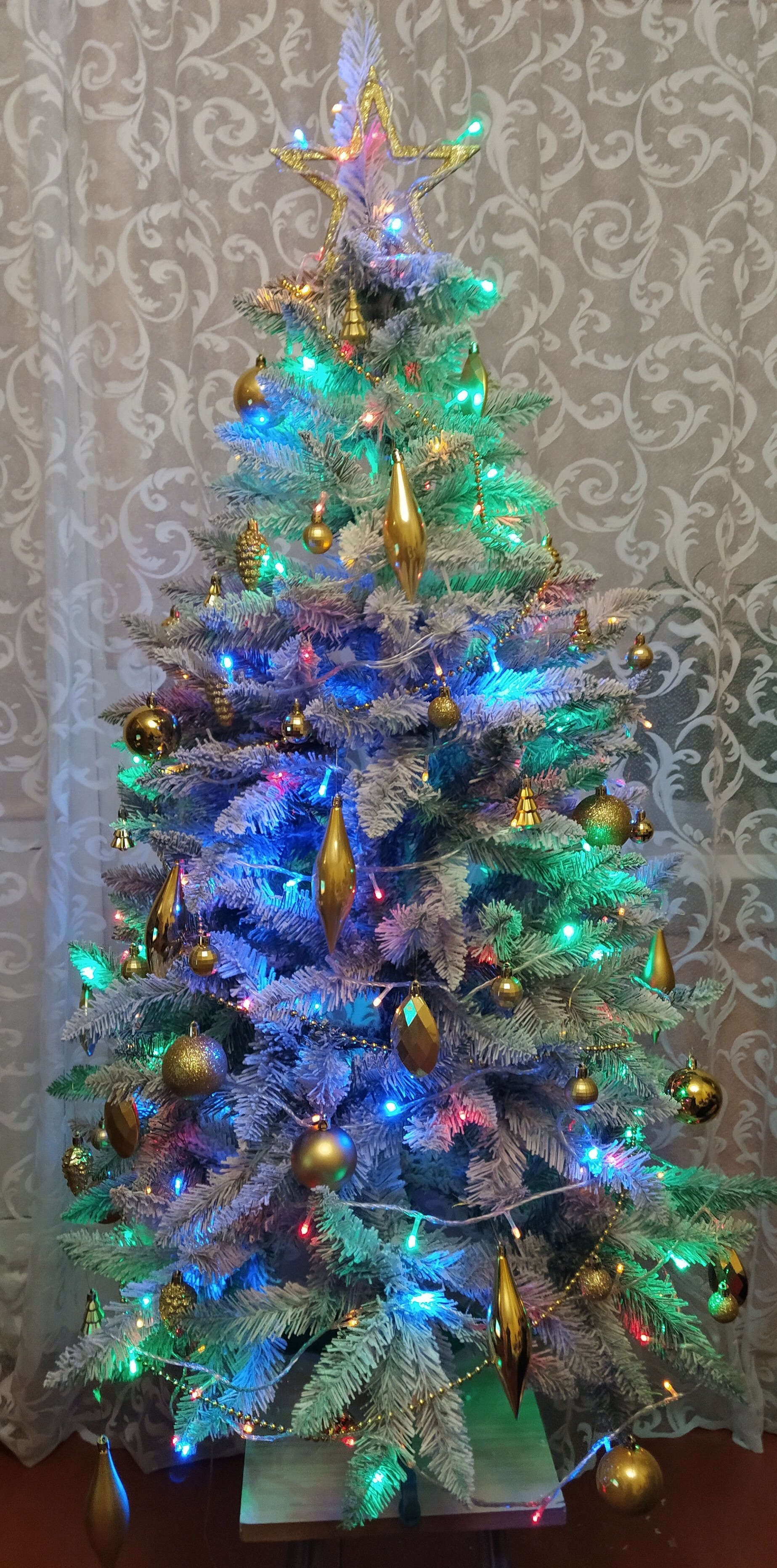 Фотография покупателя товара Ёлочные игрушки «Андромеда», шары новогодние, набор 50 шт., серебристый - Фото 1