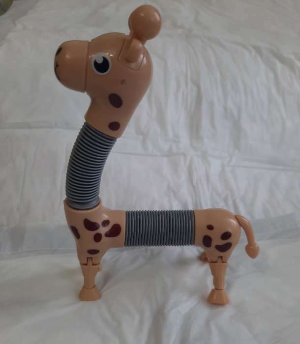 Фотография покупателя товара Игрушка антистресс Pop Tubes «Жираф», МИКС - Фото 4