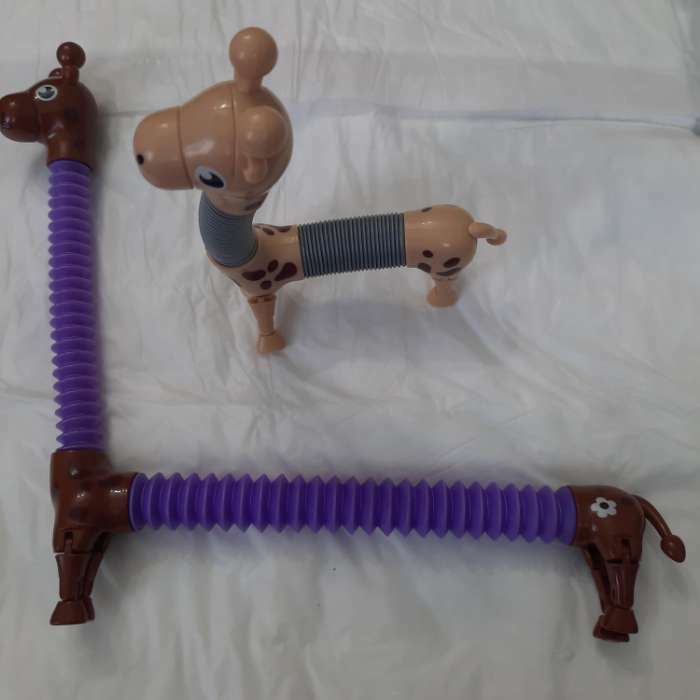 Фотография покупателя товара Игрушка антистресс Pop Tubes «Жираф», МИКС - Фото 3