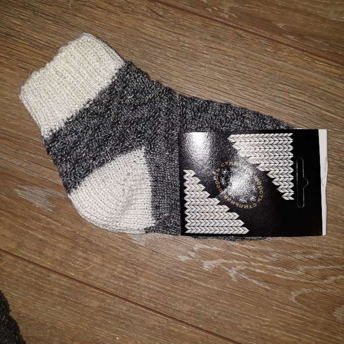 Фотография покупателя товара Носки детские шерстяные «Фактурная вязка» цвет серый, размер 18 - Фото 1