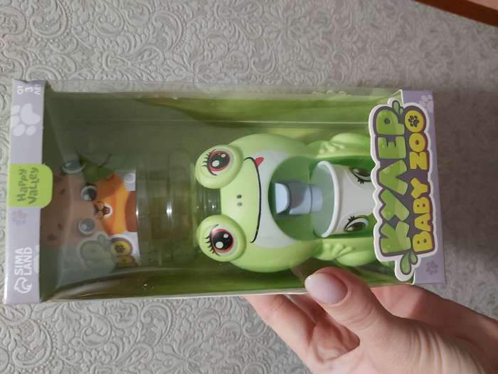 Фотография покупателя товара Кулер детский для воды «Зайчик», 185 мл - Фото 16