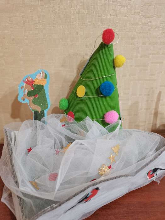 Фотография покупателя товара Картон цветной гофрированный Calligrata, А4, 6 листов, 6 цветов - Фото 6