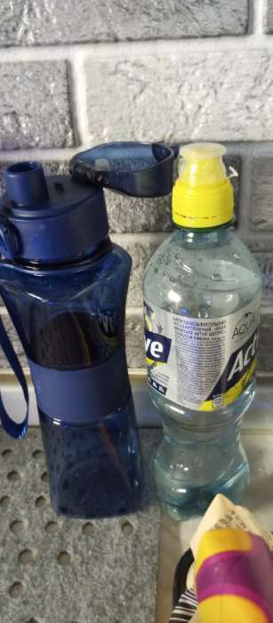 Фотография покупателя товара Бутылка для воды, 600 мл, "Мастер К",  20 х 6.5 см - Фото 2