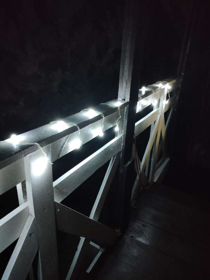 Фотография покупателя товара Гирлянда «Нить» 5 м с насадками «Шарики белые», IP20, прозрачная нить, 30 LED, свечение тёплое белое, 8 режимов, 220 В - Фото 27