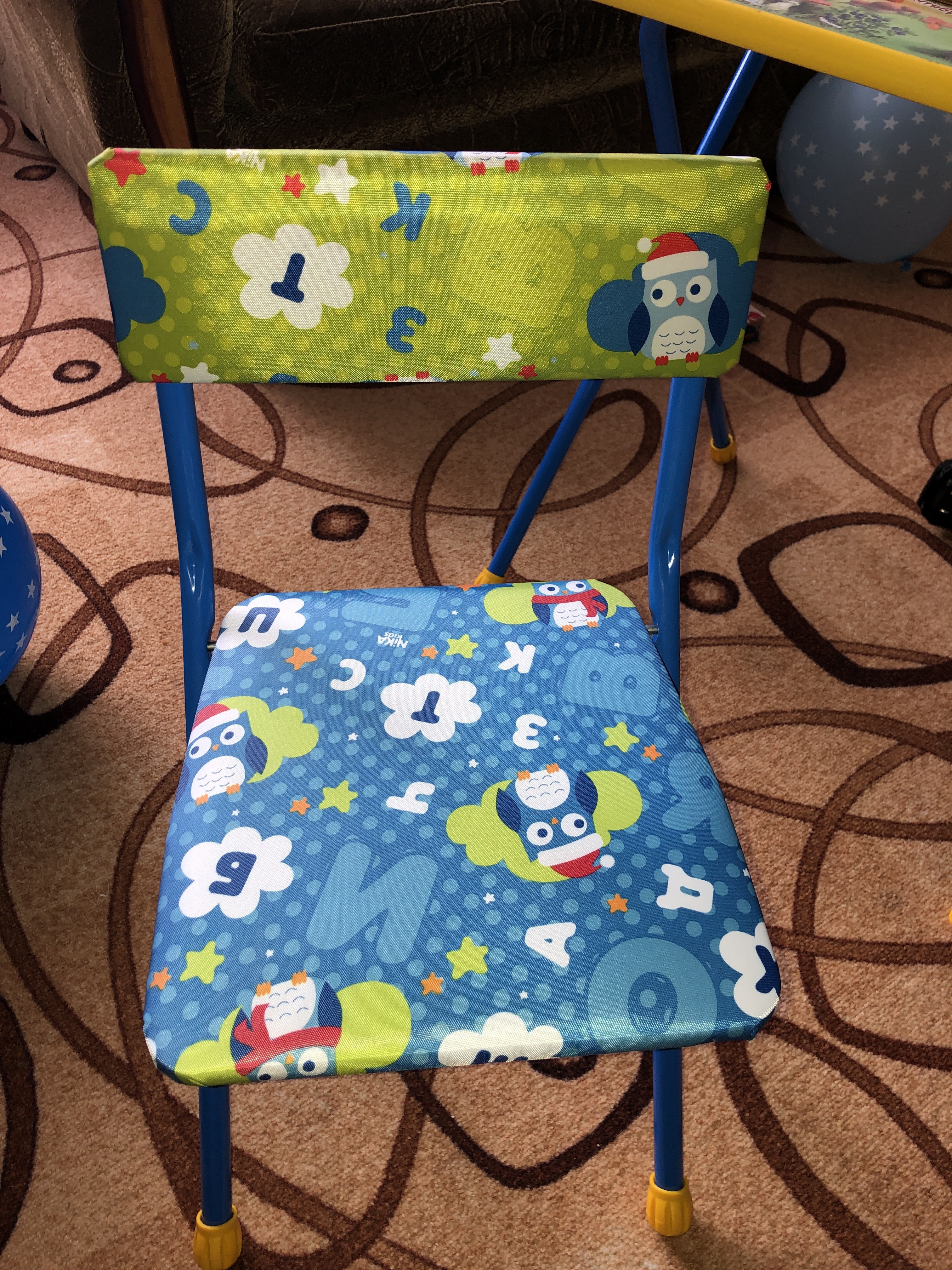 Фотография покупателя товара Комплект детской мебели «Познайка. Хочу все знать!» складной, цвета стула МИКС - Фото 2